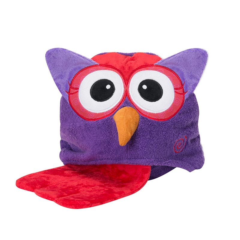 Παιδική Πετσέτα με Κουκούλα Zoocchini Olive The Owl Παιδικά Πόντσο Spitishop