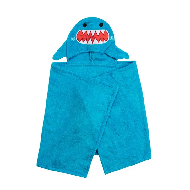 Παιδική Πετσέτα Με Κουκούλα Zoocchini Sherman The Shark