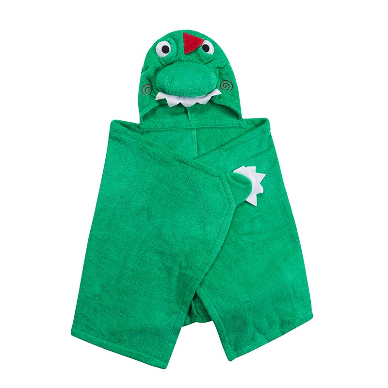 Παιδική Πετσέτα Με Κουκούλα Zoocchini Devin The Dinosaur