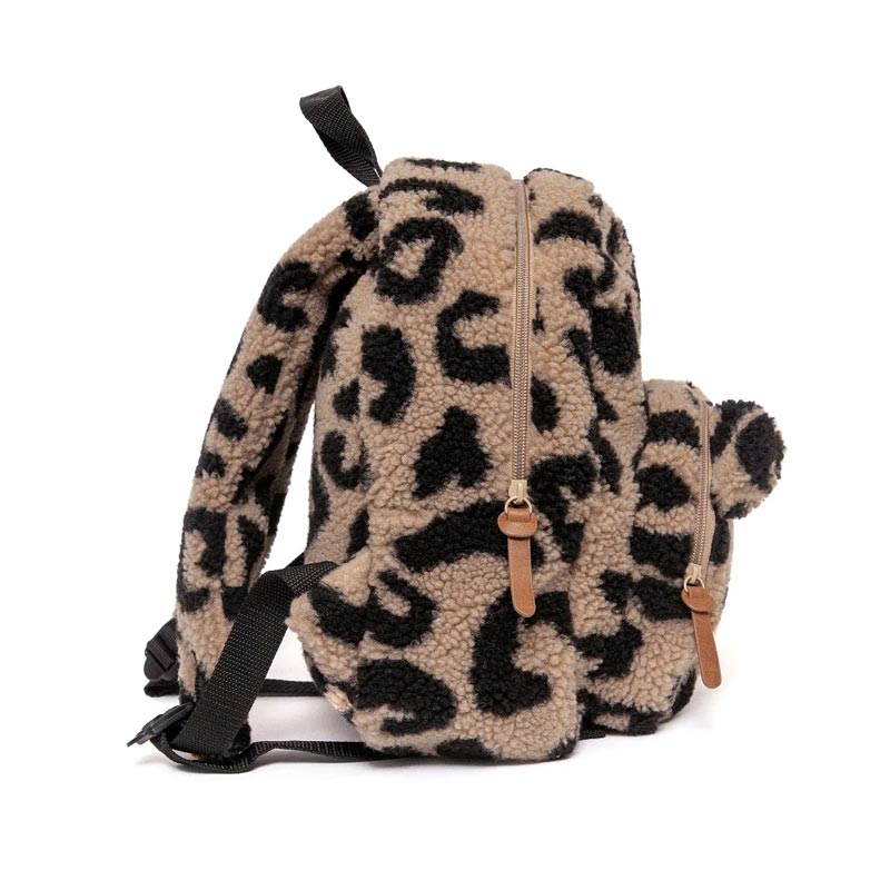 Σχολική Τσάντα Νηπιαγωγείου (20X10X29) Petit Monkey Leopard Ptm-Bp34 Παιδικά Σχολείο Σχολικές Τσάντες Spitishop