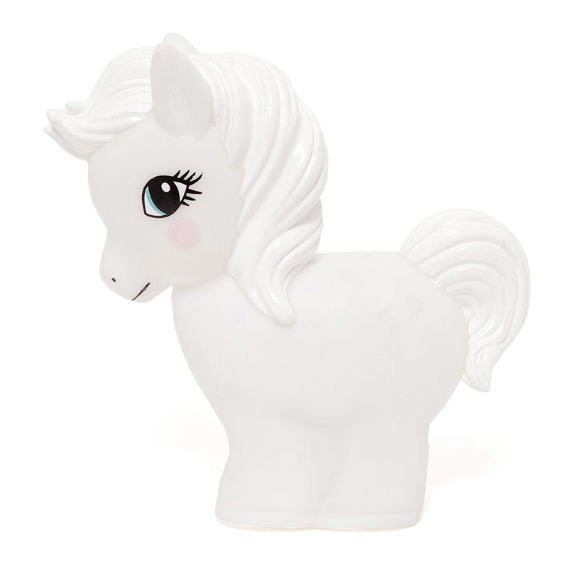 Παιδικό Φωτάκι Νυκτός Led Petit Monkey Horse Ptm-Nl-Lhw White Φωτιστικά Παιδικά για Κορίτσια Spitishop