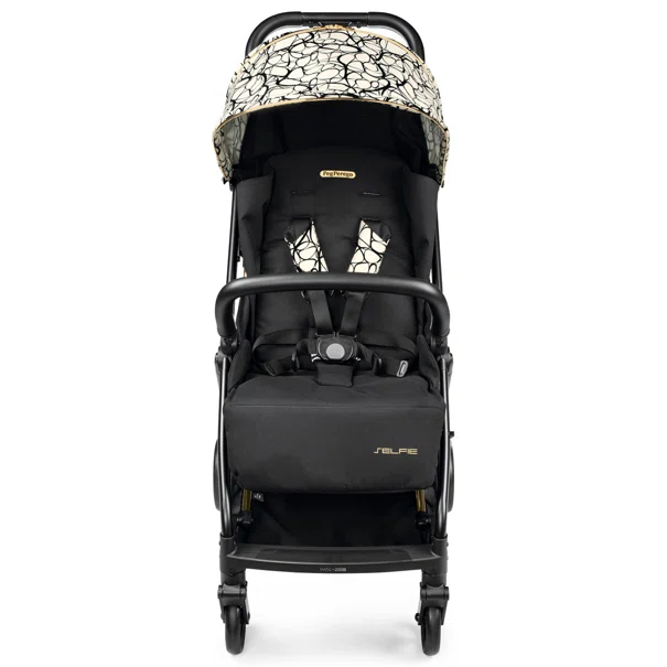 Καρότσι (0-48 Μηνών/ Έως 22kg) Peg Perego Selfie Graphite Gold