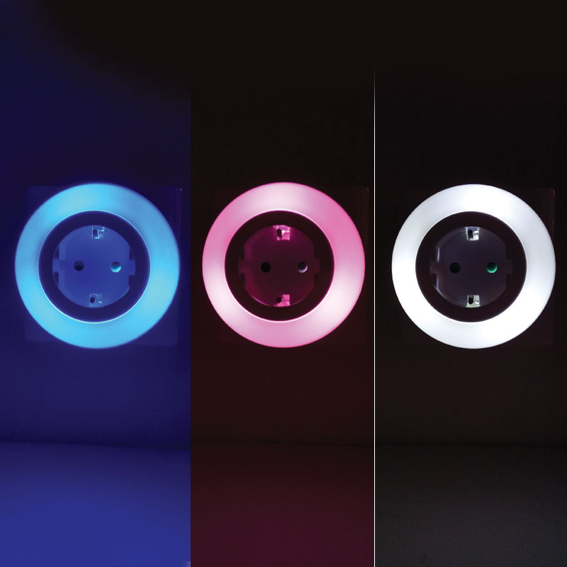 Φωτάκι Νυκτός LED Με Πρίζα Aca SF09LED