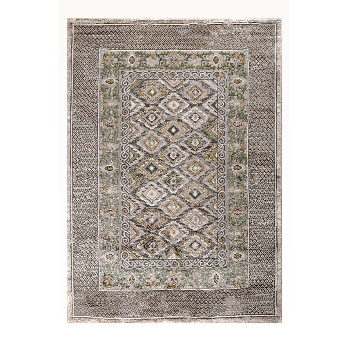 Χαλί (160X230) Tzikas Carpets Elements 39799-040 Χαλιά Σαλονιού Χειμερινά Boho Spitishop