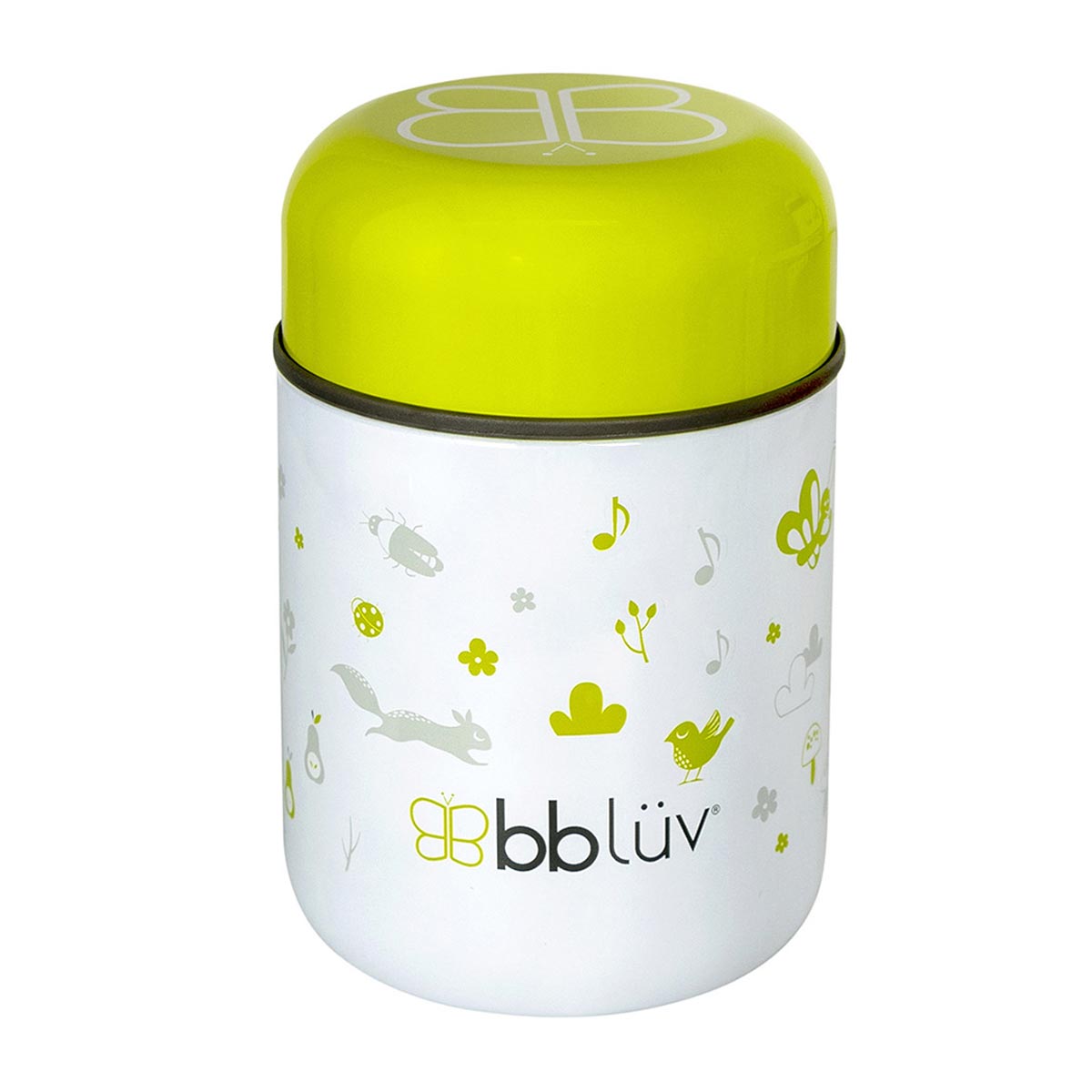 Βρεφικό Θερμός Φαγητού 300Ml με Κουτάλι Bbluv B0122-L Lime Παιδικά Είδη & Αξεσουάρ Σερβιρίσματος Spitishop
