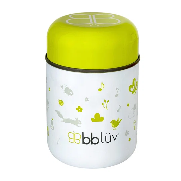 Βρεφικό Θερμός Φαγητού 300ml Με Κουτάλι Bbluv B0122-L Lime