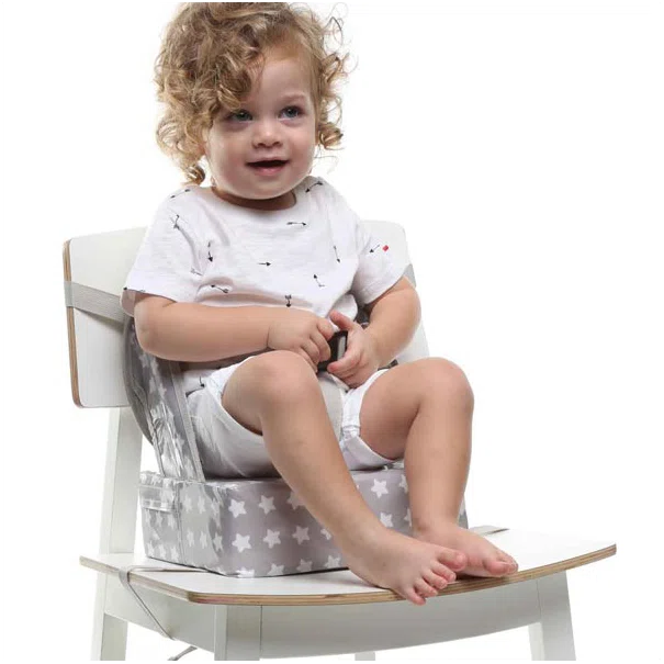 Φορητό Καθισματάκι Φαγητού (6-36 Μηνών/Έως 15kg) Baby To Love Easy Up BTL301279 Γκρι Αστέρια