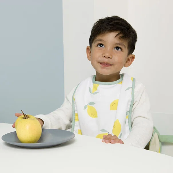 Σαλιάρες 6-36 Μηνών (Σετ 2τμχ) Baby To Love Happy Lemon BTL304072
