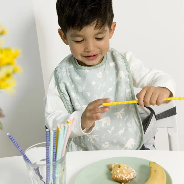 Σαλιάρες 6-36 Μηνών (Σετ 2τμχ) Baby To Love Green Tropic BTL304065