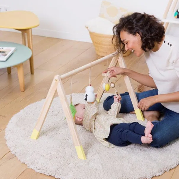 Ξύλινο Βρεφικό Γυμναστήριο Baby To Love BTL302849 Φάρμα