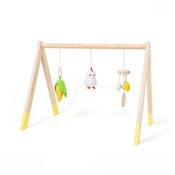 Ξύλινο Βρεφικό Γυμναστήριο Baby To Love BTL302849 Φάρμα