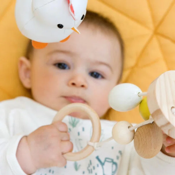 Ξύλινο Βρεφικό Γυμναστήριο Baby To Love BTL302849 Φάρμα