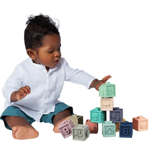 Κύβοι Στοίβαξης (Σετ 12τμχ) Baby To Love 3D BTL350543