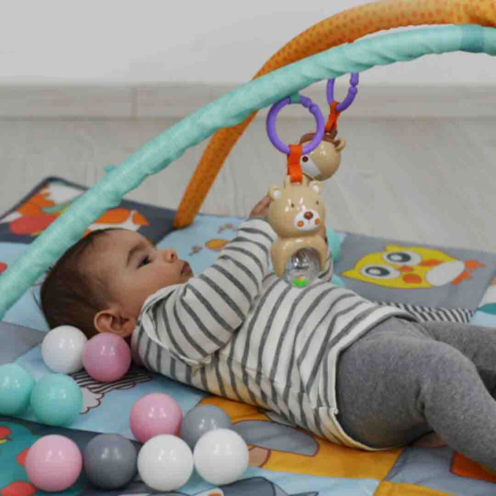 Βρεφικό Γυμναστήριο Bebe Stars Lion Picnic 100-179 Παιχνίδια Βρεφικά για Μωρά 0 - 6 Μηνών Spitishop