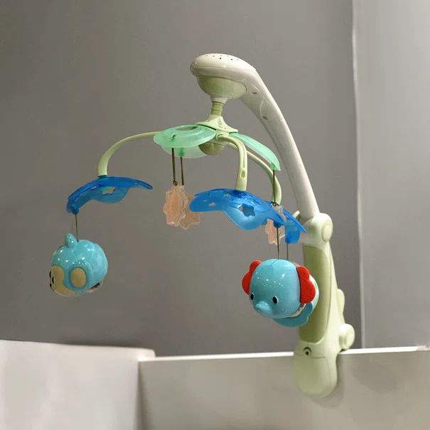 Μουσικό Μόμπιλε Με Προτζέκτορα Bebe Stars Green 853-181