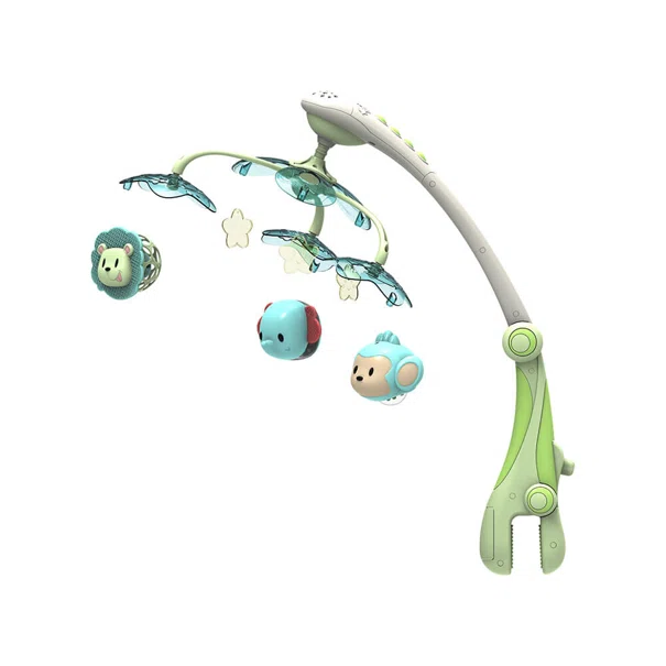 Μουσικό Μόμπιλε Με Προτζέκτορα Bebe Stars Green 853-181