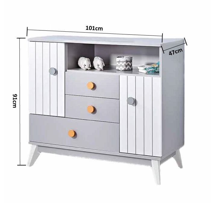 Παιδική Συρταριέρα (101X47X91) Bebe Stars Bird House 418-15 Παιδικά Βρεφικά & Έπιπλα Βρεφικές Αλλαξιέρες - Συρταριέρες Ντουλάπες Spitishop