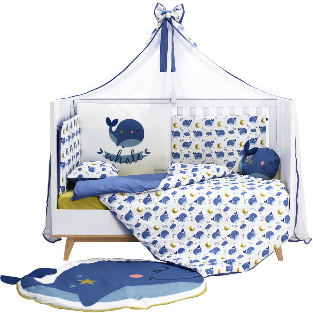 Μαλακό Στρώμα Παιχνιδιού Bebe Stars Whale 303-310