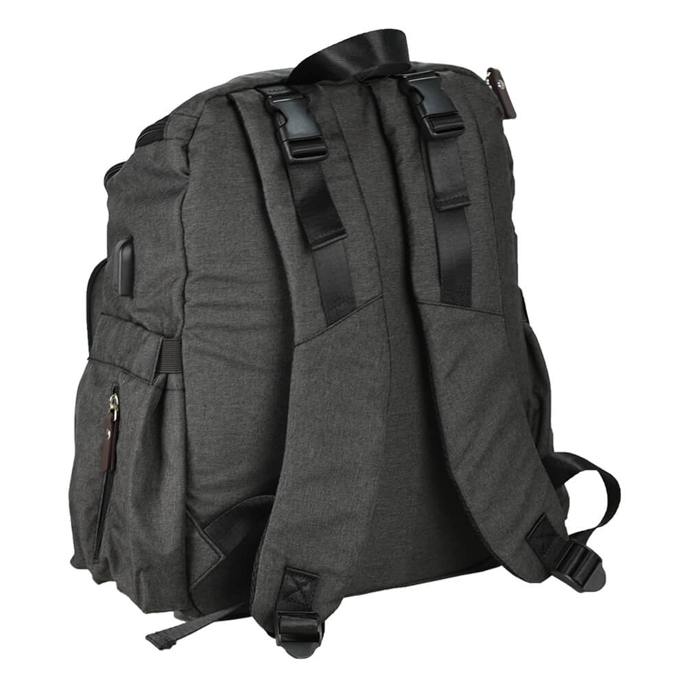 Τσάντα Αλλαξιέρα Backpack Bebe Stars Graphite 590-188 Βρεφικά Τσάντες Αλλαξιέρες - Νεσεσέρ Spitishop