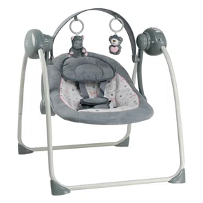 Ηλεκτρικό Ρηλάξ - Κούνια (0-6 Μηνών/Έως 9kg) Bebe Stars Flora 2 In 1 Pink 252-185
