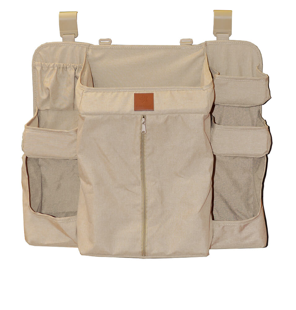 Κρεμαστή Θήκη Οργάνωσης 7 Θέσεων Bebe Stars Beige 514-182