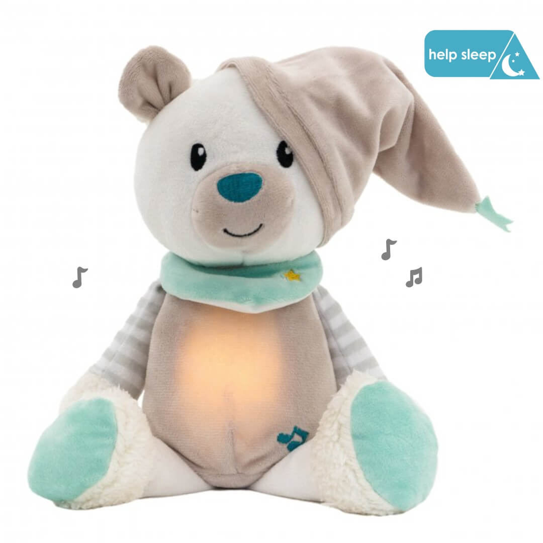 Φωτεινός Αγκαλίτσας Με Ήχο Bebe Stars Bear 856-182
