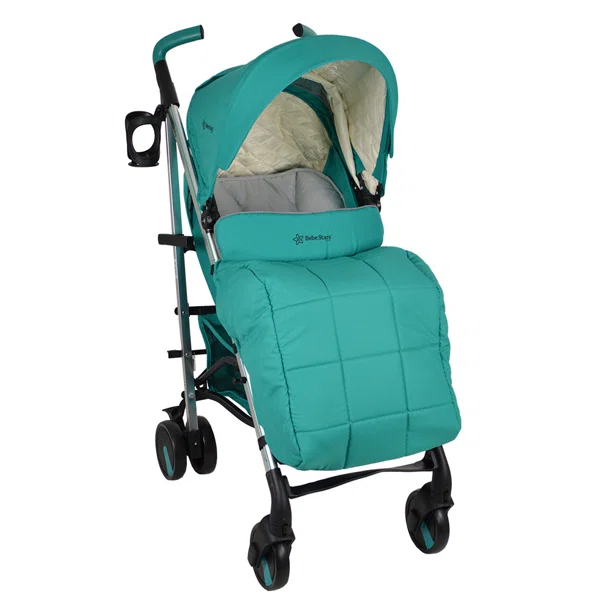 Καρότσι Μπαστούνι (0-36 Μηνών) Bebe Stars Buggy Mito Aqua 182-181
