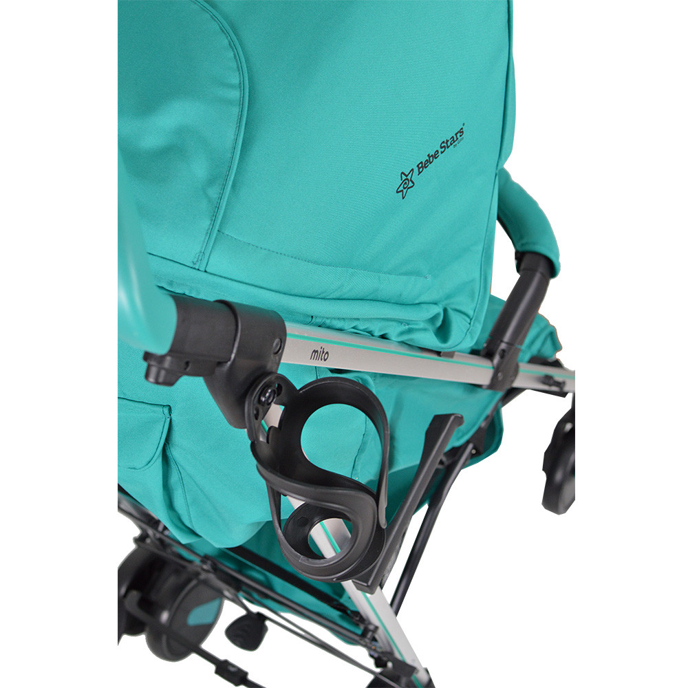 Καρότσι Μπαστούνι (0-36 Μηνών) Bebe Stars Buggy Mito Aqua 182-181 Βρεφικά Καρότσια Μωρού Spitishop