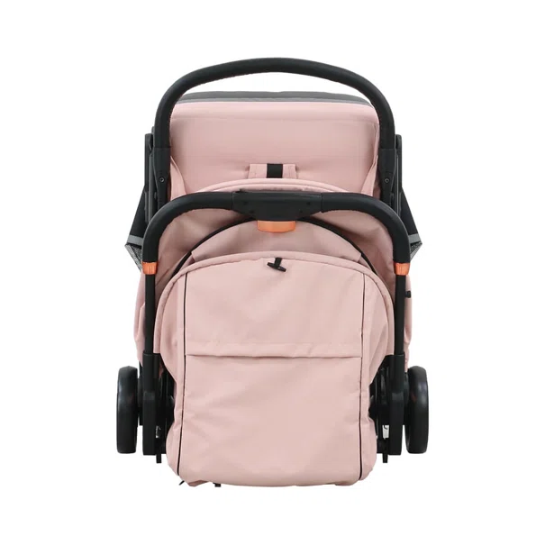 Καρότσι (0-36 Μηνών/ Έως 15kg) Bebe Stars City Automatic Powder Pink 193-185