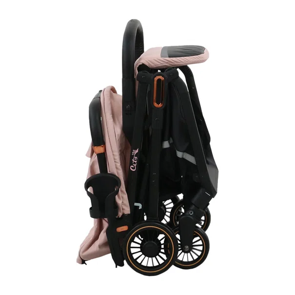 Καρότσι (0-36 Μηνών/ Έως 15kg) Bebe Stars City Automatic Powder Pink 193-185