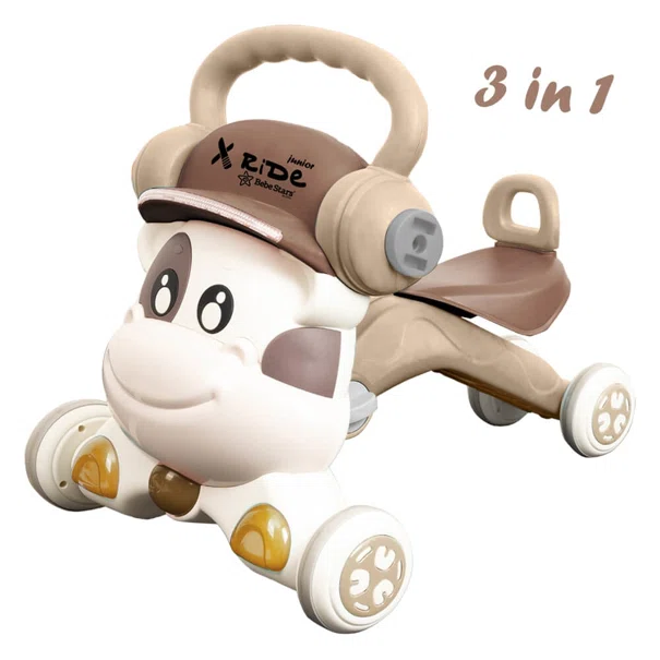 Περπατούρα Bebe Stars X-Ride Junior 3 In 1 Beige 4222