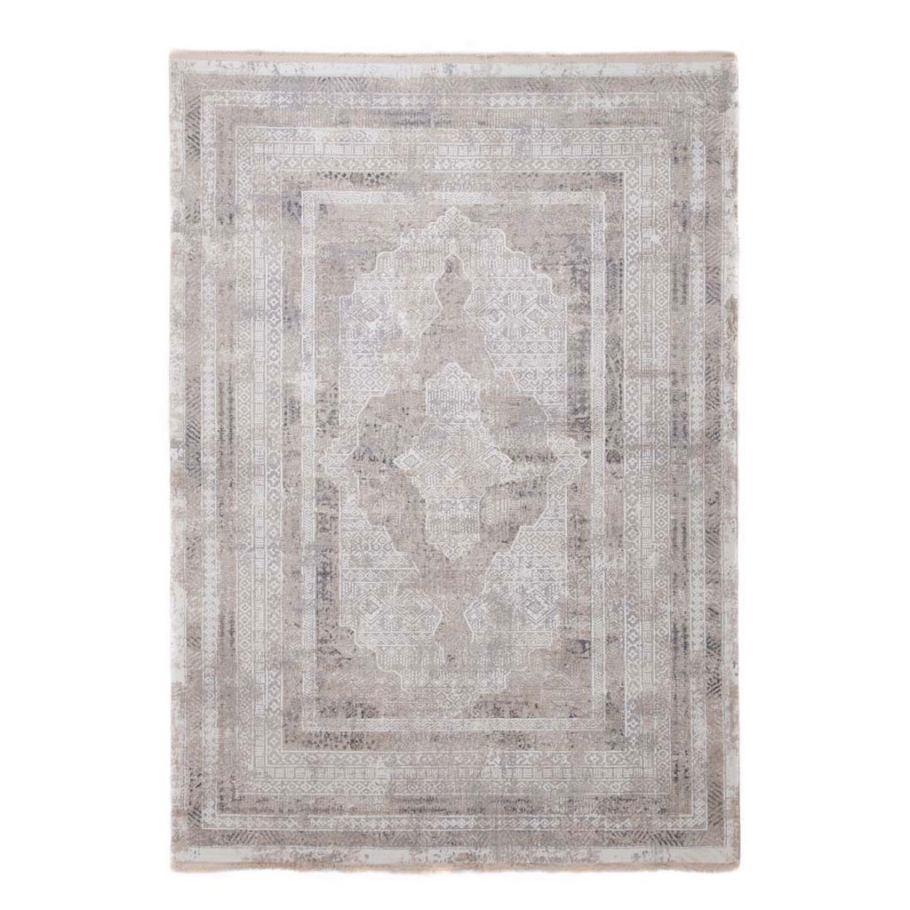 Χαλί (160X230) Royal Carpet Infinity 5915B Grey White Χαλιά Σαλονιού Χειμερινά Boho Spitishop