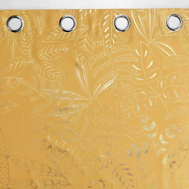 Κουρτίνα (140x260) Με Τρουκς L-C Belflor Rideau Jaune 1611217