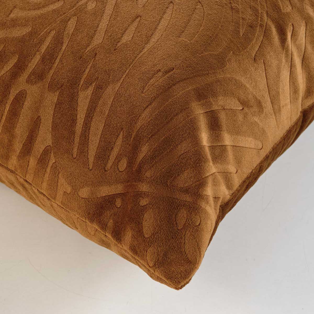 Διακοσμητικό Μαξιλάρι Βελουτέ (50X50) L-C Analia Camel 1611523 Λευκά Είδη Σαλονιού Μαξιλάρια Διακοσμητικά Τετράγωνα Spitishop