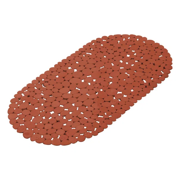 Αντιολισθητικό Πατάκι Μπανιέρας (36x69) L-C Vitamine Peva Terracotta 1801675