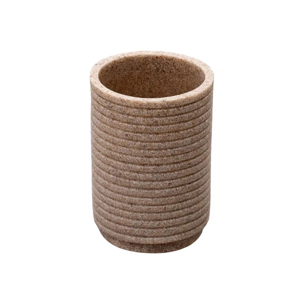 Ποτηροθήκη Μπάνιου Estia Beige 02-1865