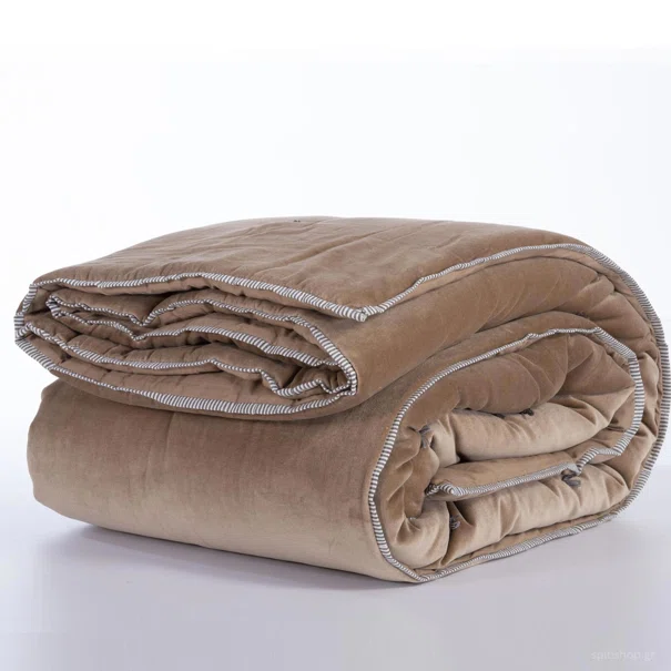 Κουβερλί Υπέρδιπλο (230x240) Nef-Nef Homeware Elements Arctic Greige