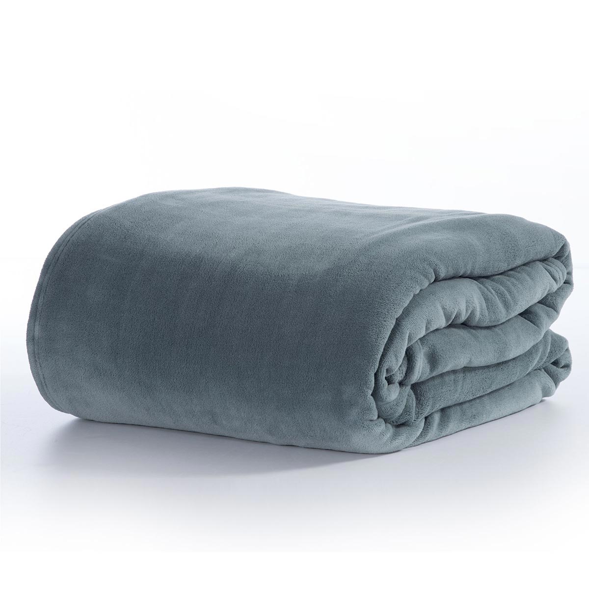 Κουβέρτα Fleece Μονή (160X220) Nef-Nef Homeware Cosy Dusty Blue Λευκά Είδη Κρεβατοκάμαρας Κουβέρτες Μονές Spitishop