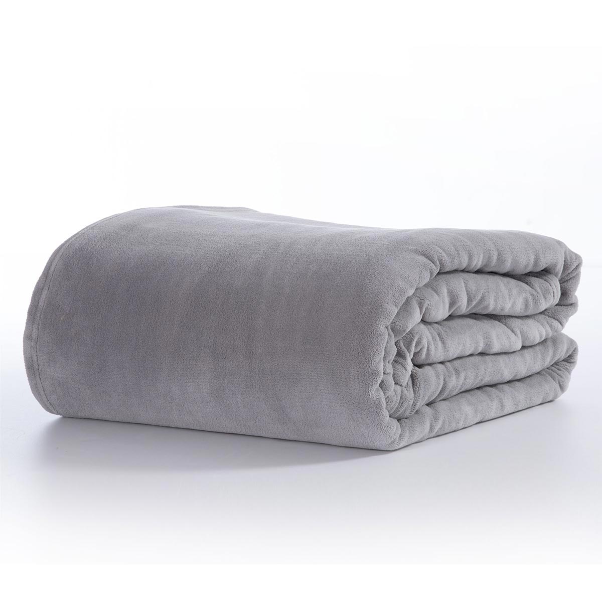 Κουβέρτα Fleece Μονή (160X220) Nef-Nef Homeware Cosy L Grey Λευκά Είδη Κρεβατοκάμαρας Κουβέρτες Μονές Spitishop
