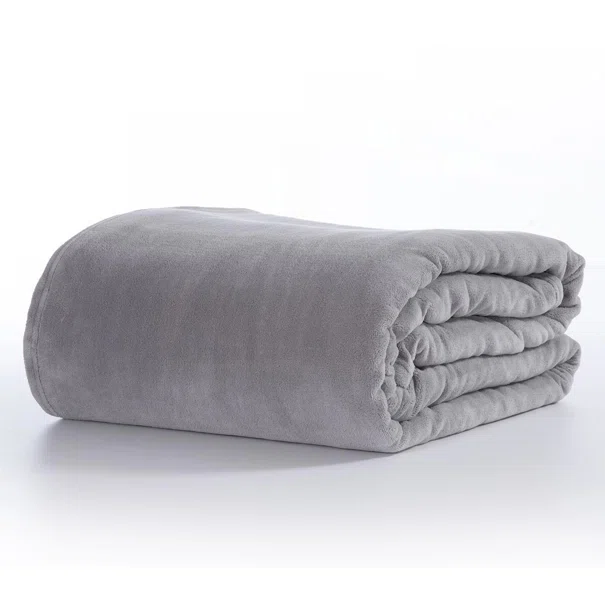Κουβέρτα Fleece Μονή (160x220) Nef-Nef Homeware Cosy L.Grey