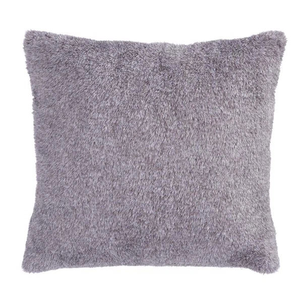 Διακοσμητικό Μαξιλάρι Γούνινο (45x45) Nef-Nef Homeware Cationing Silver