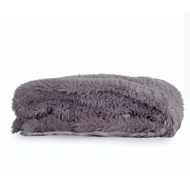 Γούνινη Κουβέρτα Καναπέ (130x170) Nef-Nef Homeware Iverson 23 Grey