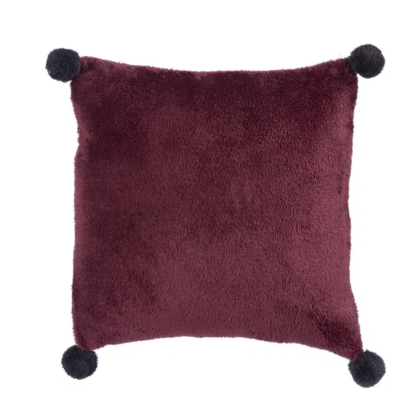 Διακοσμητικό Μαξιλάρι Fleece (50x50) Nef-Nef Homeware Miaris Rouge