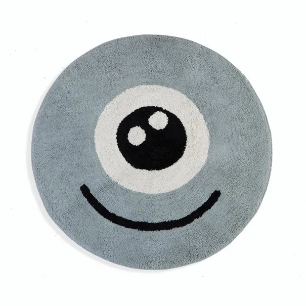 Παιδικό Στρογγυλό Χαλί (Φ100) Nef-Nef Homeware Monstermania