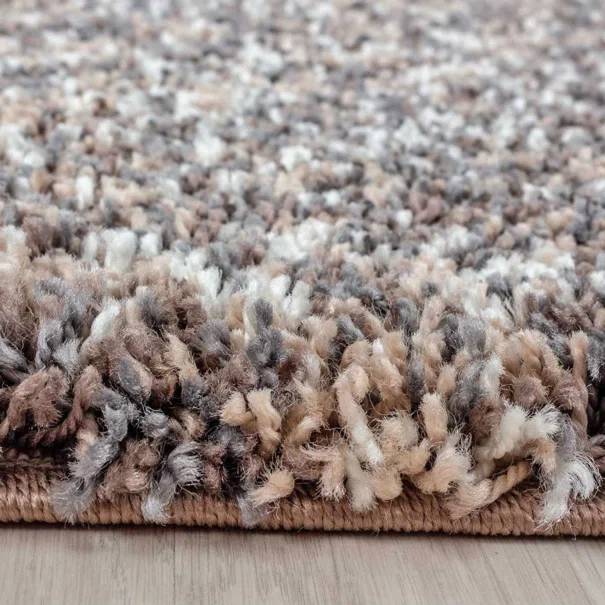 Χαλιά Κρεβατοκάμαρας (Σετ 3τμχ) Spitishop Lanudo 4500A Taupe