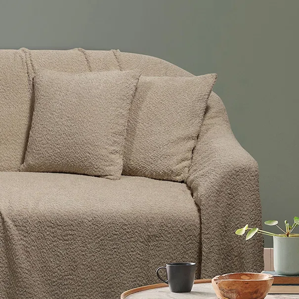 Διακοσμητικό Μαξιλάρι Μπουκλέ (42x42) Das Home Throws 0234