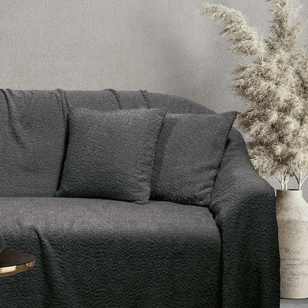 Διακοσμητικό Μαξιλάρι Μπουκλέ (42x42) Das Home Throws 0237