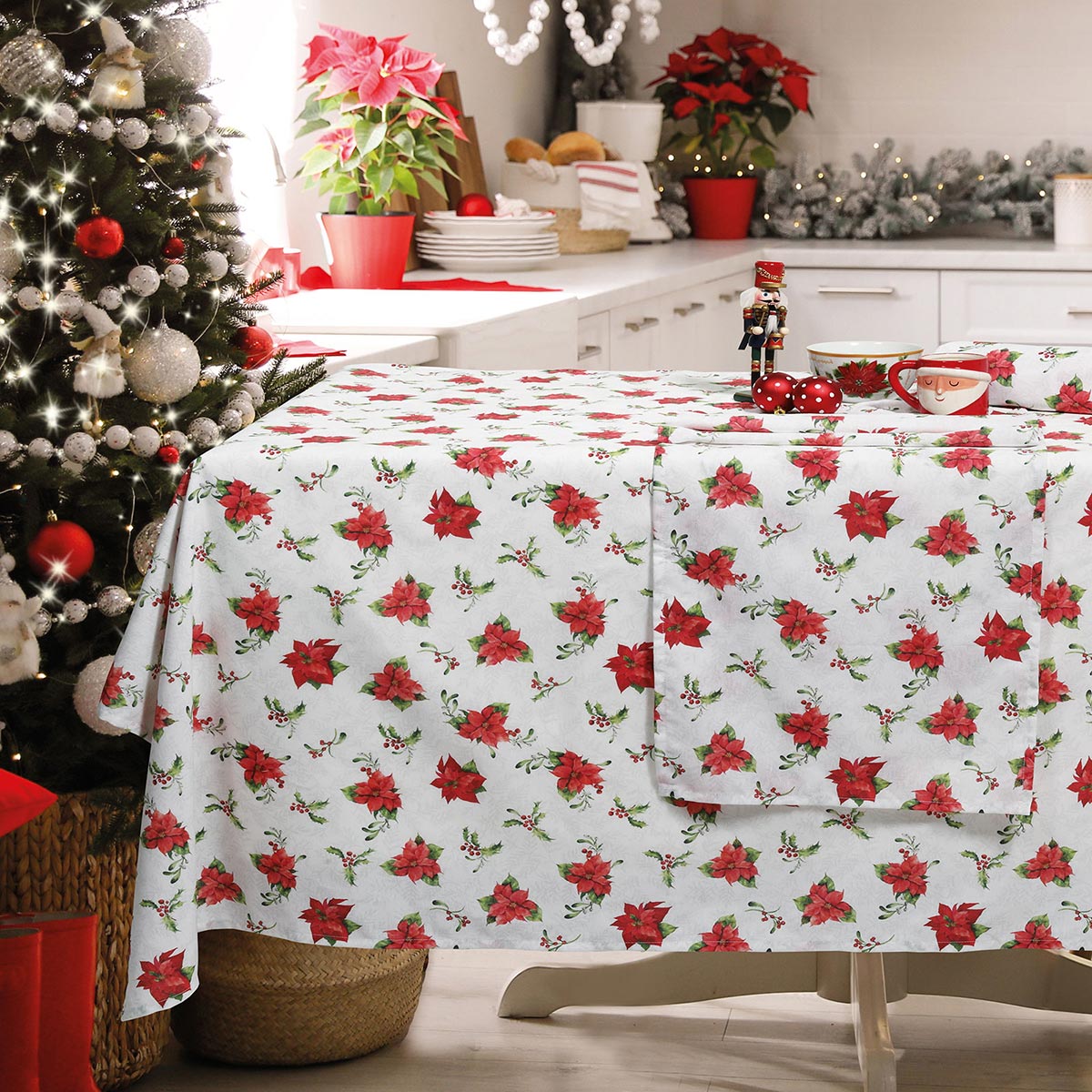 Χριστουγεννιάτικο Τραπεζομάντηλο (140x240) Das Home Christmas 0625