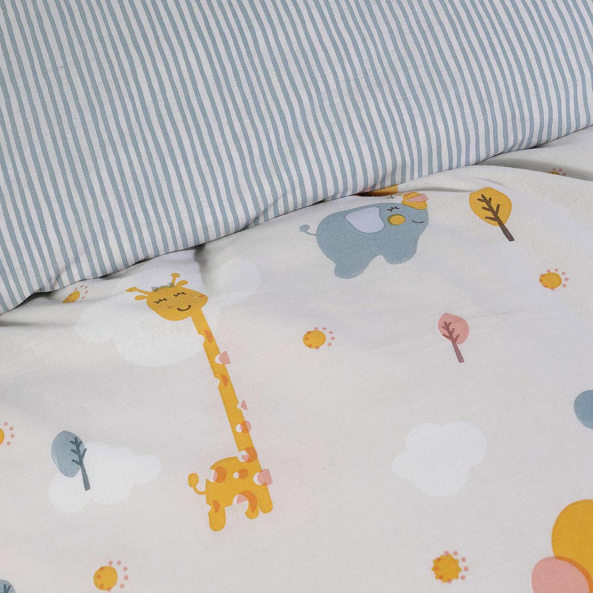 Παπλωματοθήκη Μονή (Σετ 160x240) 2 Όψεων Das Home Kids Line 4824