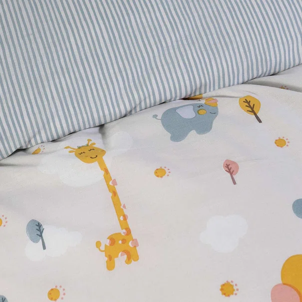 Παπλωματοθήκη Μονή (Σετ 160x240) 2 Όψεων Das Home Kids Line 4824